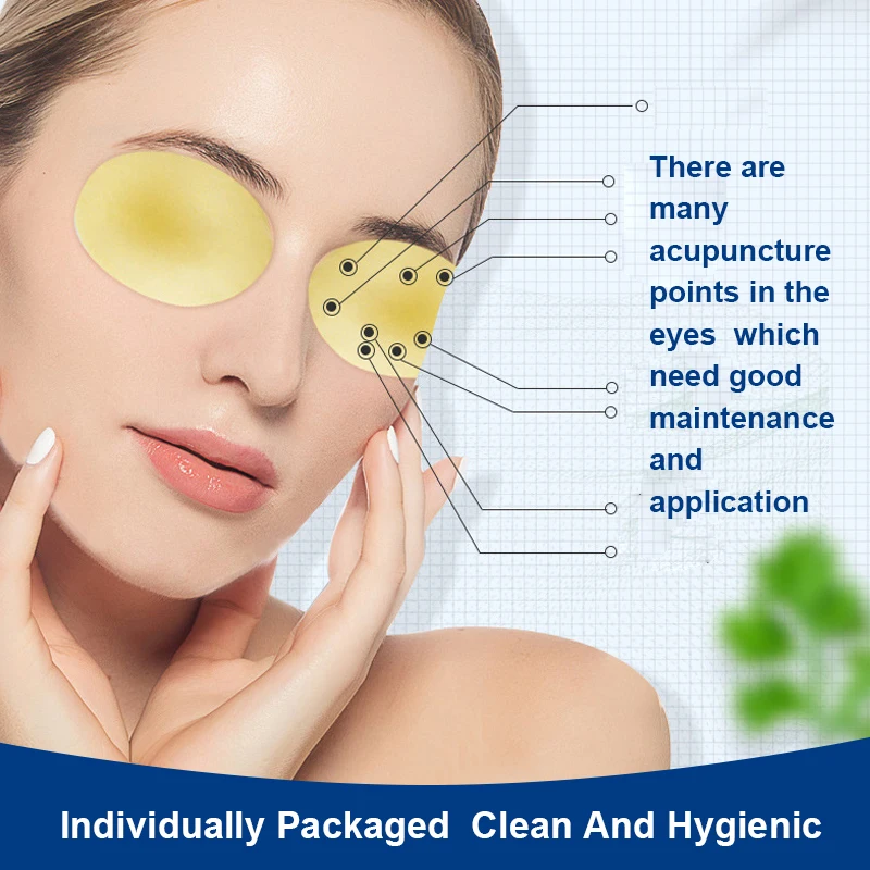 Chinese Herbal Eyesight Patch 100% Natural Eye Mask Relieve Eye fatigue Myopic Amblyopia Improve eyesight Good Vision 10pcs pain relief patch