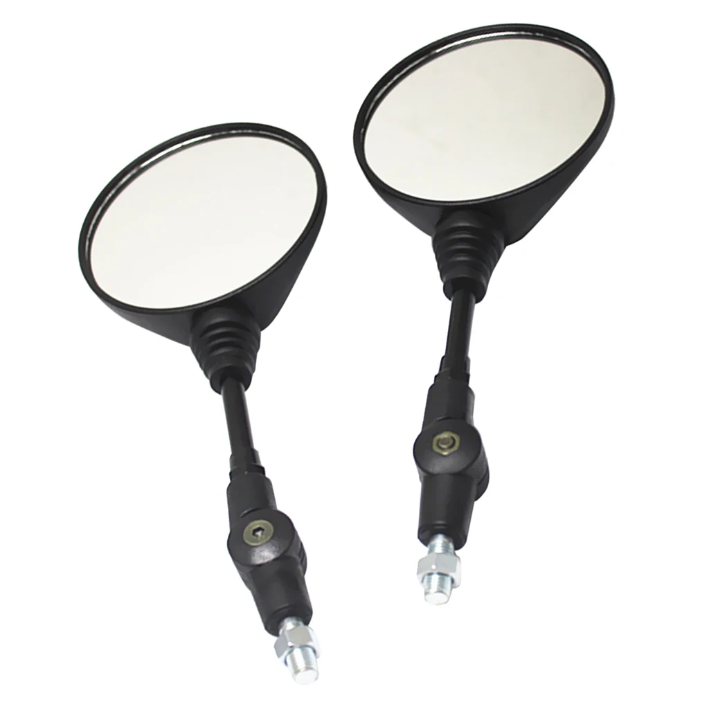 1 пара Универсальный складной мотоцикл боковое зеркало заднего вида 10 мм резьба руль для Yamaha Honda Suzuki