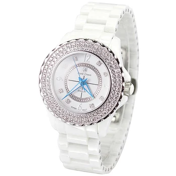

CERAMIC MEN'S WATCH WOMEN'S WATCH JAPAN QUARTZ HOUR FINE FASHION CLOCK BRACELET LUXURY RHINESTONES GIRL'S GIFT ROYAL CROWN