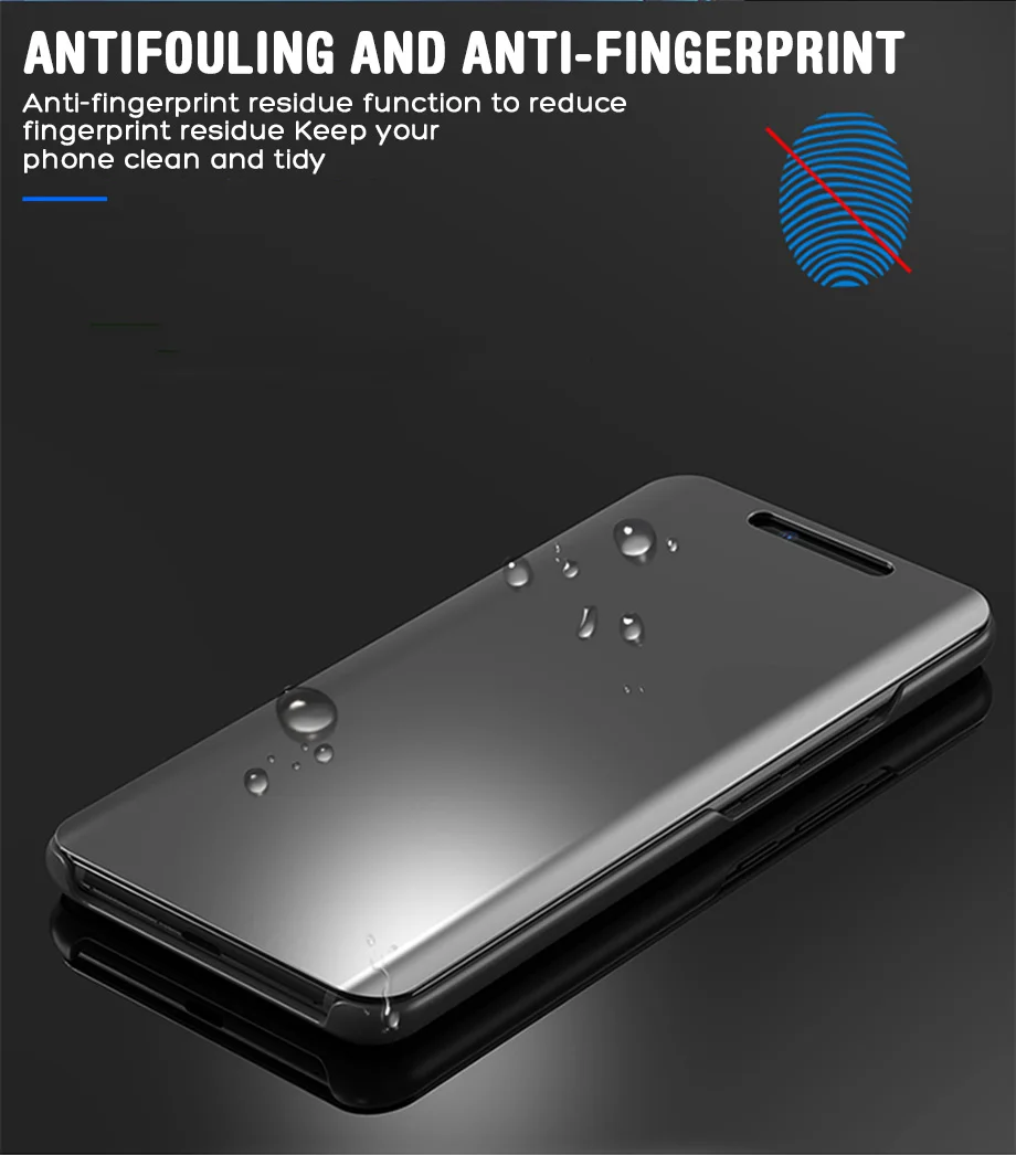 Умный зеркальный стенд флип-чехол для телефона samsung Galaxy S6 S6Edge S6 Edge Plus S7 Edge S8 Plus S9 Plus S11 Plus S101 S10 Plus чехол