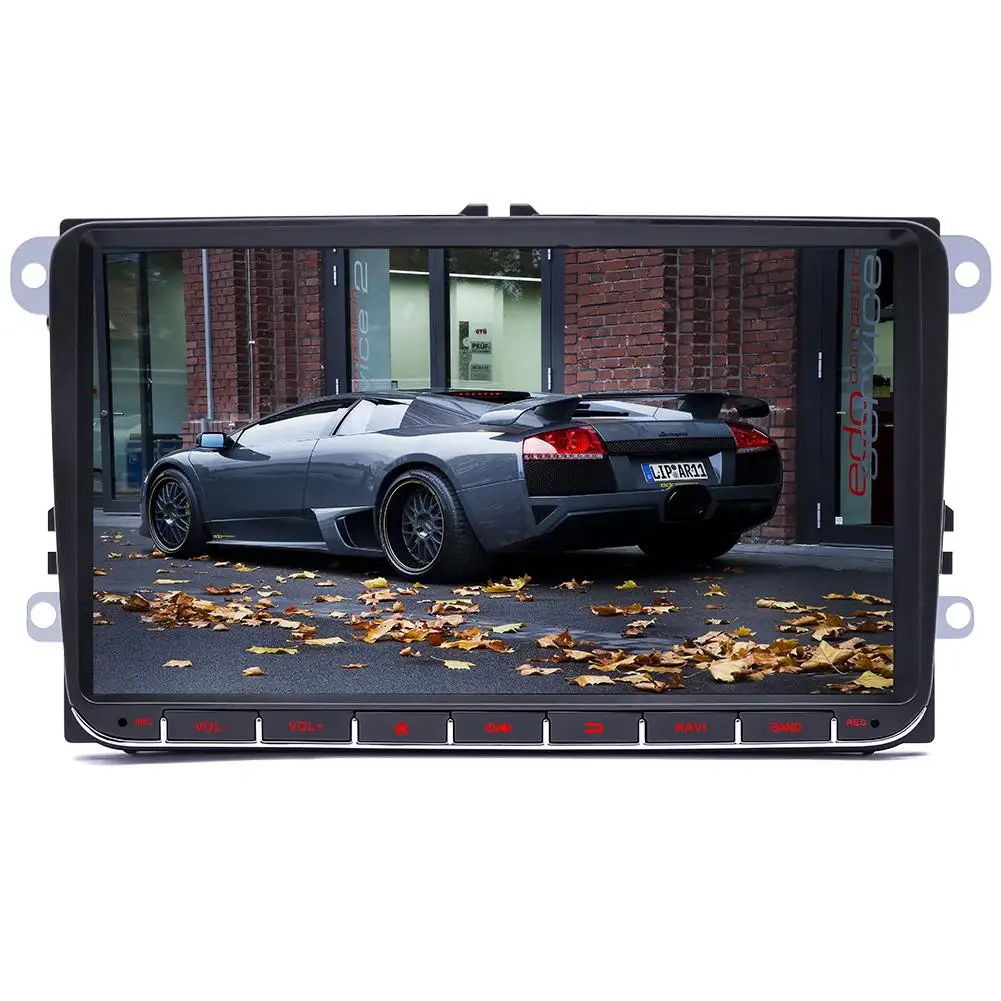  9 zoll Auto GPS Navigation Wifi Bluetooth Auto Radio Android 8.1 16G HD Touchscreen MP5 Player FÜR 
