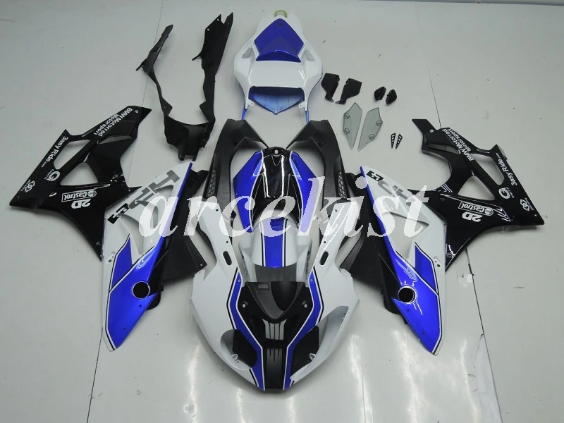 

New ABS Injection Mold Full Fairings Kit Fit for BMW S1000RR Hp4 2009 2010 2011 2012 2013 2014 bodywork set Black white blue
