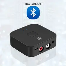 Bluetooth 5.0 3.5mm AUX RCA Jack NFC HiFi Wireless Adapter& Microphone Handsfree Call Bluetooth Car Audio Receiver