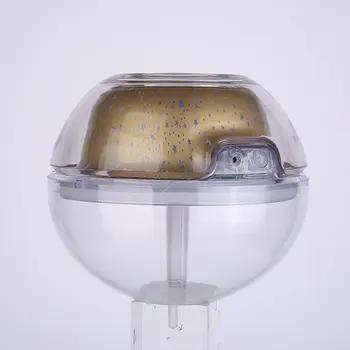 

USB Air Humidifier Essential Oil Diffuser LED Projector Light Crystal Night Lamp Mini Portable Home Humidifier