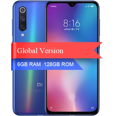 Blue 6GB 128GB Глобальная версия Xiaomi mi 9 SE 6 ГБ 128 Гб Смартфон Snapdragon 712 Восьмиядерный 5,97 'AMOLED mi 9 SE 48MP 20MP камера мобильный телефон - Цвет: Blue 6GB 128GB
