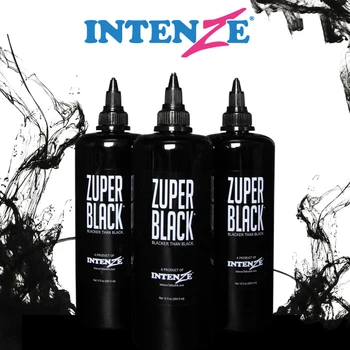 

High Quality 1 Bottle 360ML Zuper Black Tattoo Ink for Lining and Shading Beauty Tools