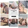 Kissme usine en gros 2022 Antique or couleur gland Bracelets bijoux mode Bracelets porte-bonheur Bracelets pour femmes accessoires ► Photo 2/6