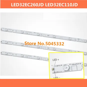 

New 30 PCS/lot 6LED(6V) 571mm LED backlight strip for Hisense 32 "LED32K20JD LED32K30JD E227809 LED32EC260JD LED32EC110JD HXF-S