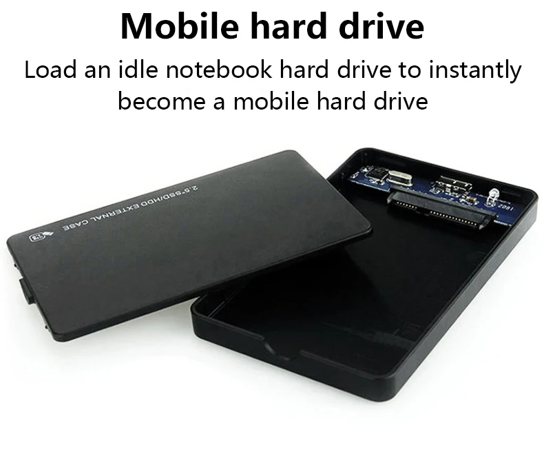 hdd box 2.5 sata usb 3.0 UTHAI U25 USB3.0 HDD Enclosure  Mobile Shell 2.5-inch SATA3 External Card Enclosure HDD Hard Drive Enclosure Tool-free sata hard drive box