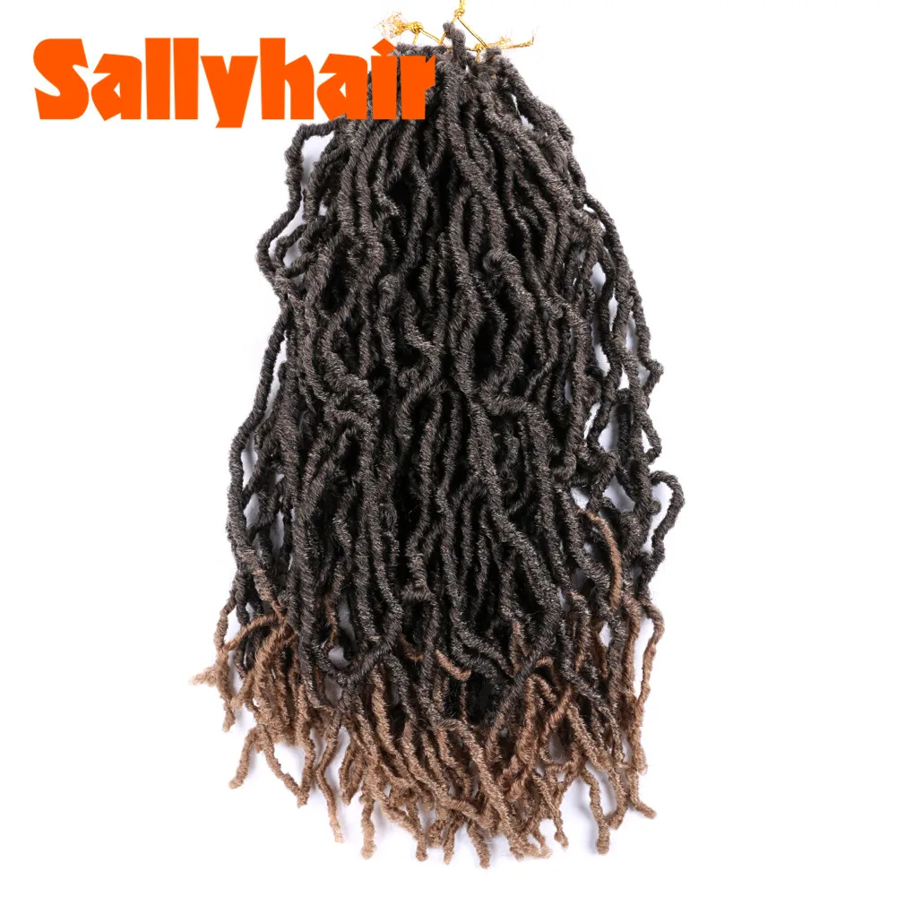Мягкие дреды Sallyhair локоны вязаные волосы 21 прядь в упаковке искусственные