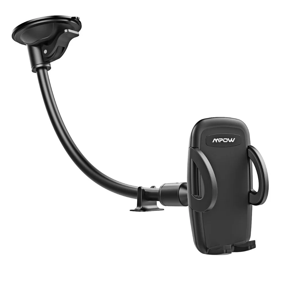 Mpow CA073 Car Phone Holder Windshield Phone Mount With Suction Cup 360-degrees Rotatable Head For iPhone XR Xs Max  Huawei P30 (7)