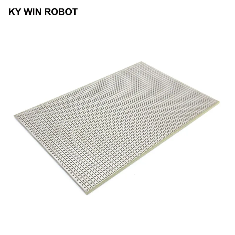 1pcs DIY 10*15CM Single Side Prototype PCB Universal Experiment Matrix Circuit Board Single Continuous Holes 10x15CM For Arduino 1pcs diy 10 15cm single side prototype pcb universal experiment matrix circuit board single continuous holes 10x15cm for arduino