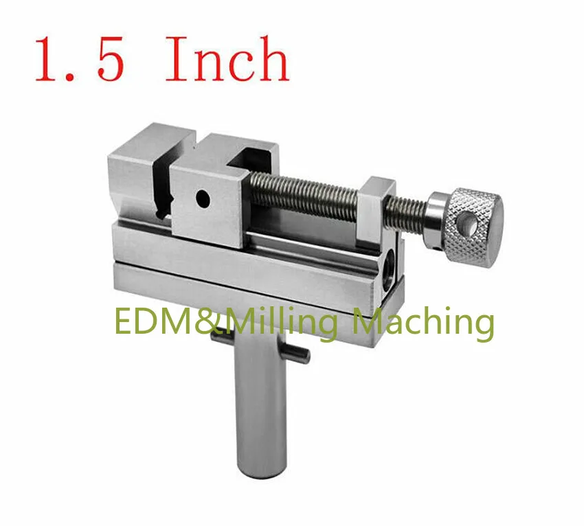 

1PC High Quality Spark Machine 1.5" Opening 50mm Fixture Vise Plier CNC SUS440 Material 18mm Rod DURABLE