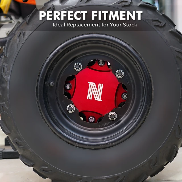 NICECNC ATV Front 185mm Rear 145mm Wheel Hub Centric Spacer For Yamaha