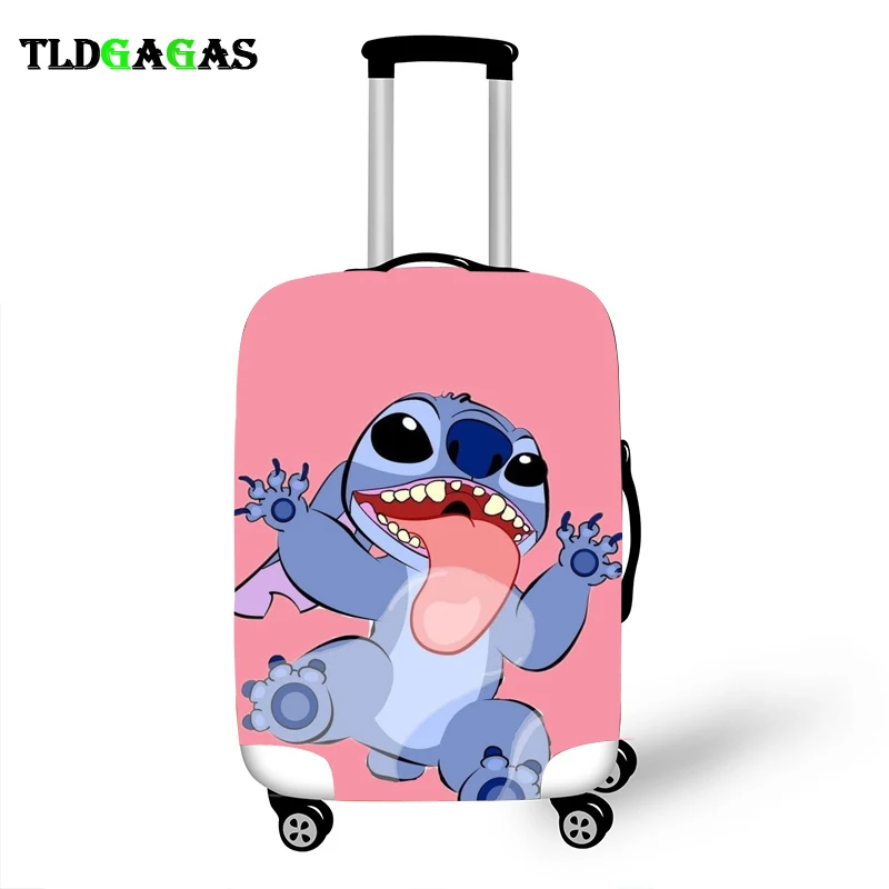 

Elastic Luggage Protective Cover Case For Suitcase Protective Cover Trolley Cases Covers 3D Travel Accessories Stich Pattern T26