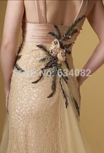 Новая Мода Vestidos формальные длинные цветочные элегантные вечерние платья с кружевами для выпускного вечера платья для матери невесты