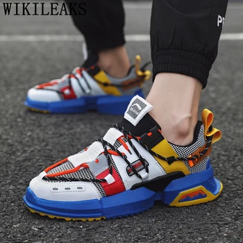 

Dad Shoes Male Summer Shoes Men Trainers Tenis Masculino Designer Sneakers Vulcanized Shoes Chunky Sneakers Men Erkek Ayakkabi