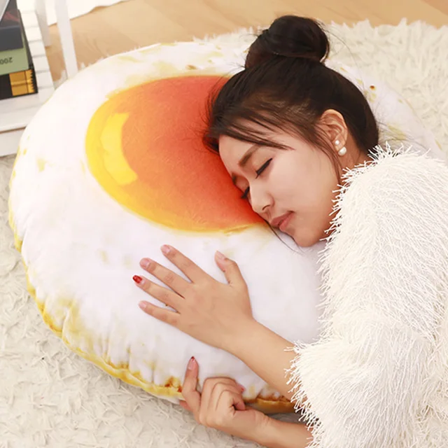 3d Mushroom Throw Pillows Funny Food Pillow Plush Toys - Temu