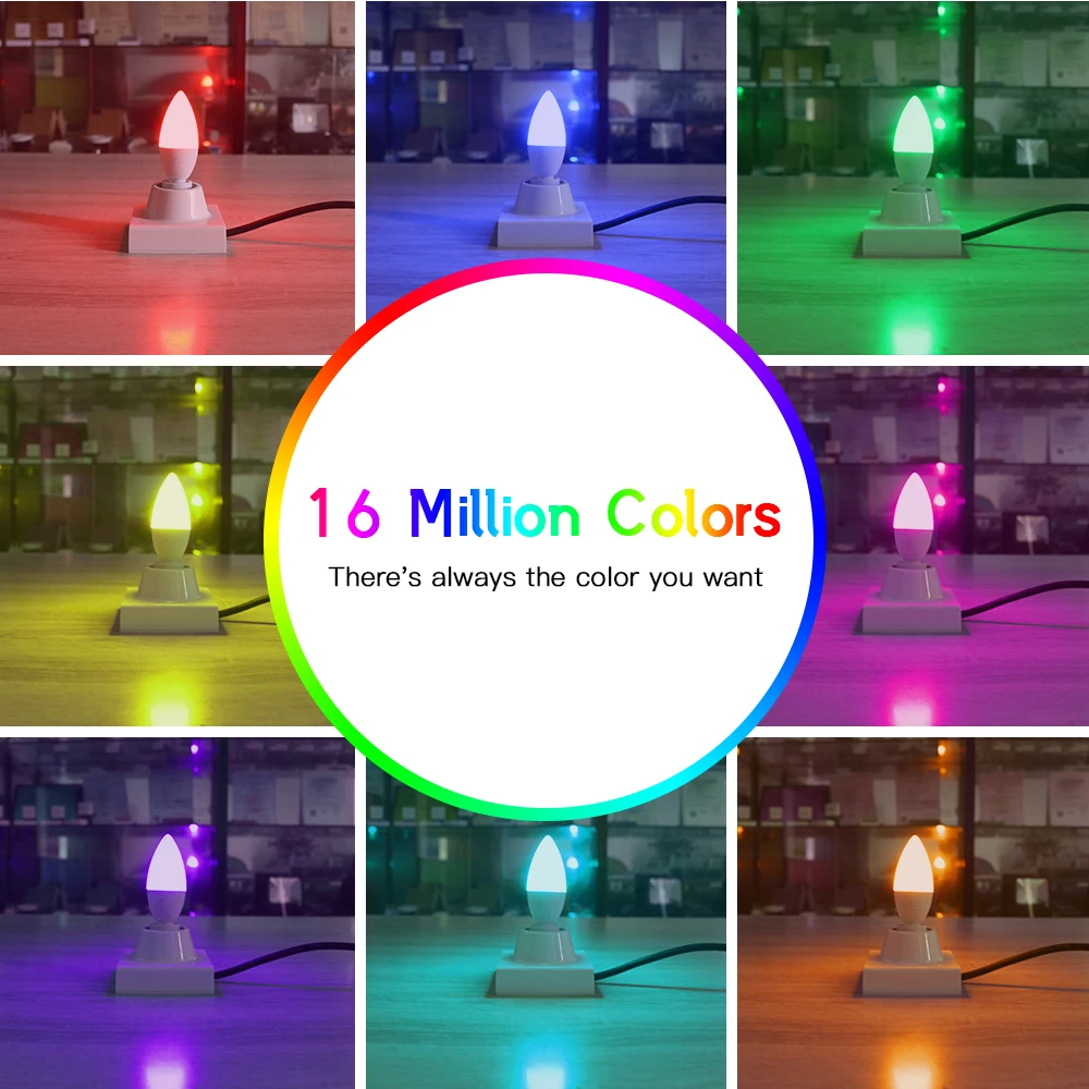 Светодиодная лампа GLEDOPTO zigbee zll 4 Вт в виде свечи лампочка rgb/rgbw/ww/cw для управления