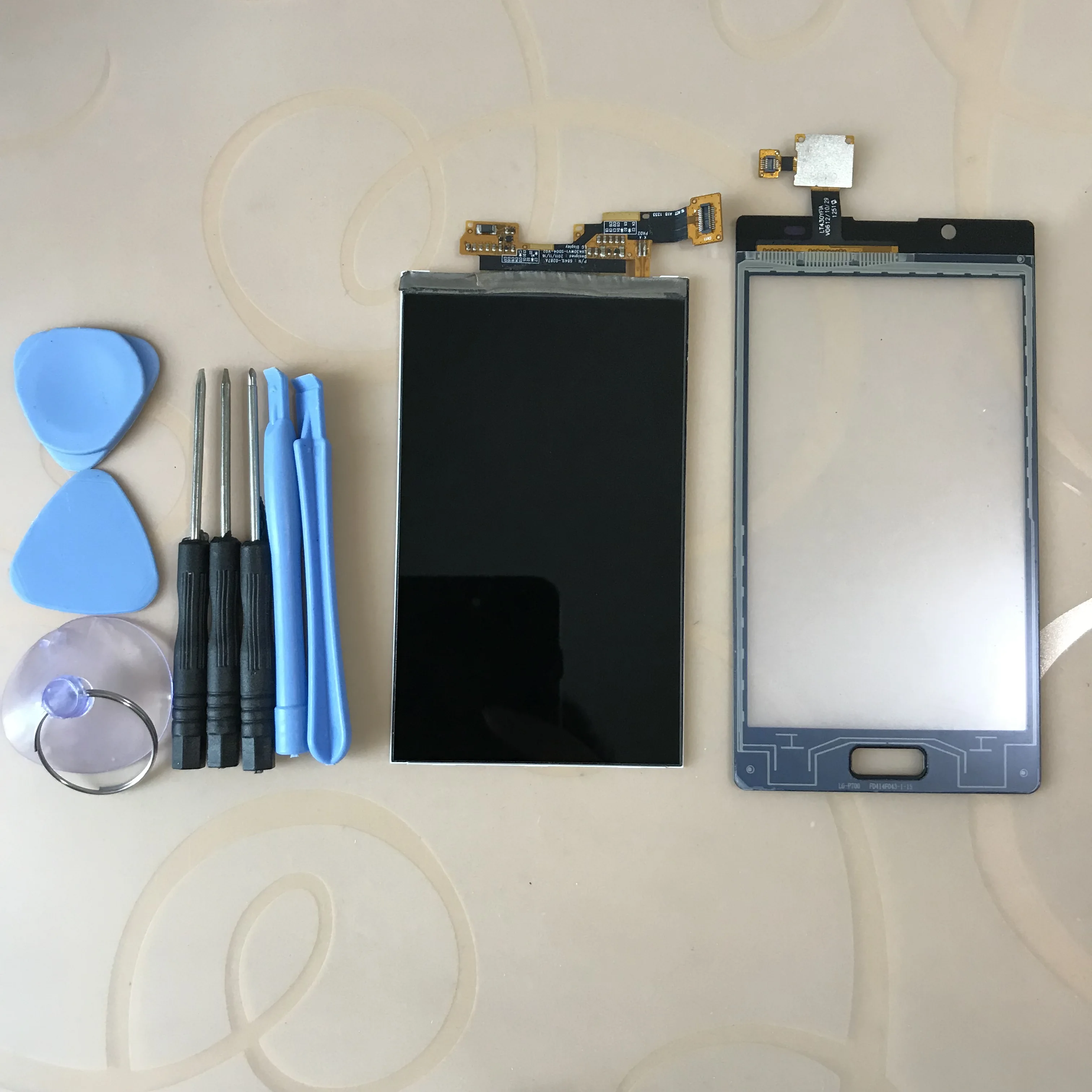 4.3'' For LG Optimus L7 P700 P705 Touch Screen Digitizer Sensor Panel / LCD Display Monitor + Tools | Мобильные телефоны и