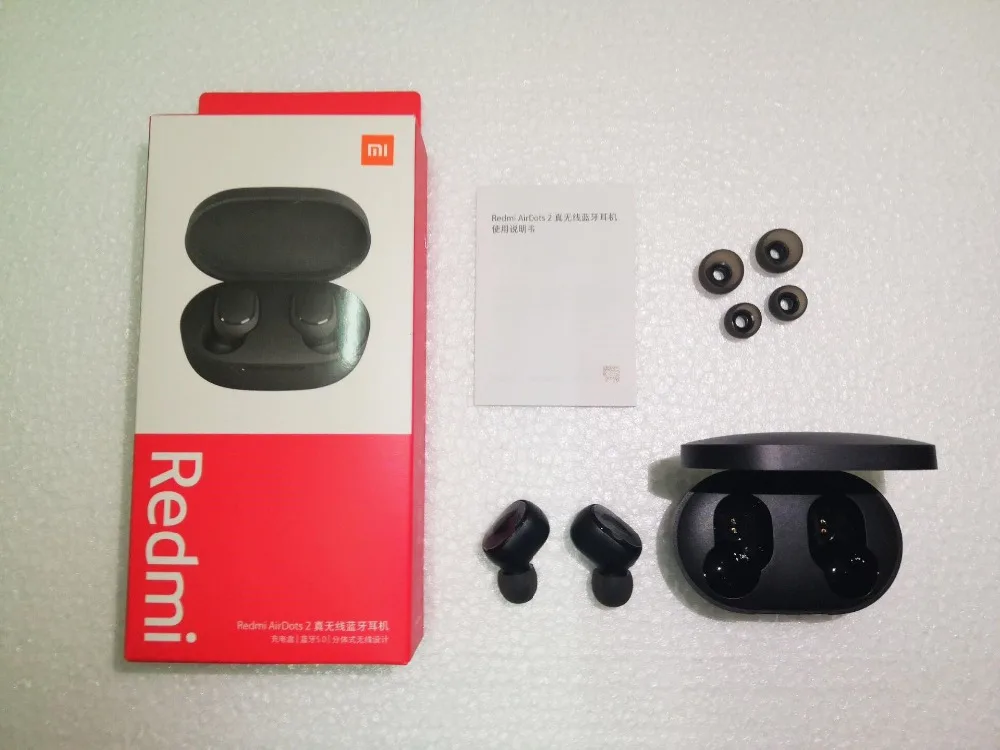 NEW Original Xiaomi Redmi Airdots 2 TWS Bluetooth Earphone Stereo bass BT 5.0 Eeadphones With Mic Handsfree Earbuds AI Control 30 1