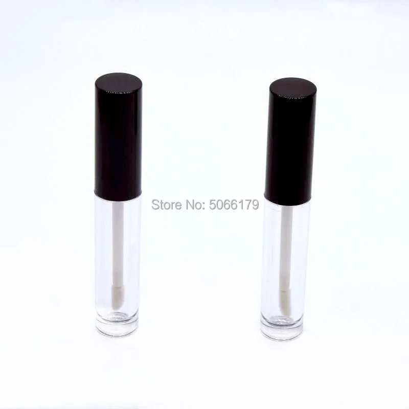 10/20pcs 3ml Black/Clear Makeup Lipgloss Lipstick Tools Cosmetic Empty Lip Balm Lip Glaze Packing Bottles Beauty Concealer Boxes