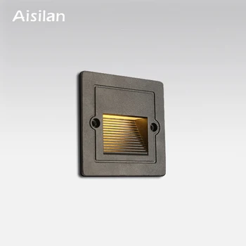 

LED stair Step light Waterproof Recessed step Corner Wall Light LED Footlight