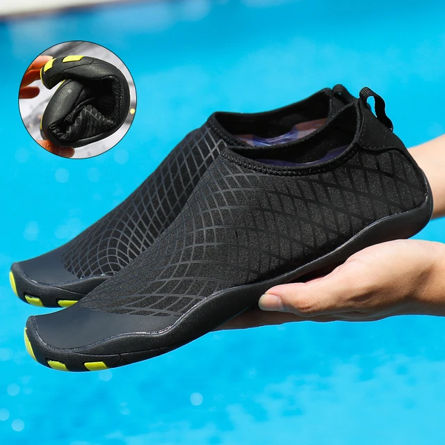 Mens Aqua Shoes Outdoor Wading Shoes Quick-drying Beach Shoes Breathable Lovers Swimming Shoes Water Yoga Shoes Surfing Diving 1