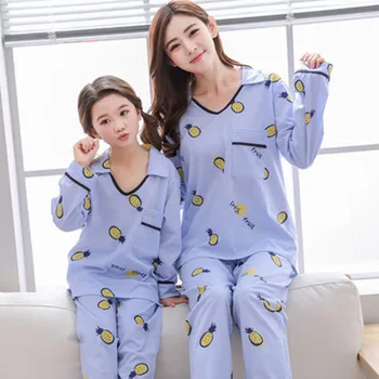 

Family Christmas Pajamas Set Striped lovely Matching mommy and me clothes Mom daughter Pajamas Set family outfit