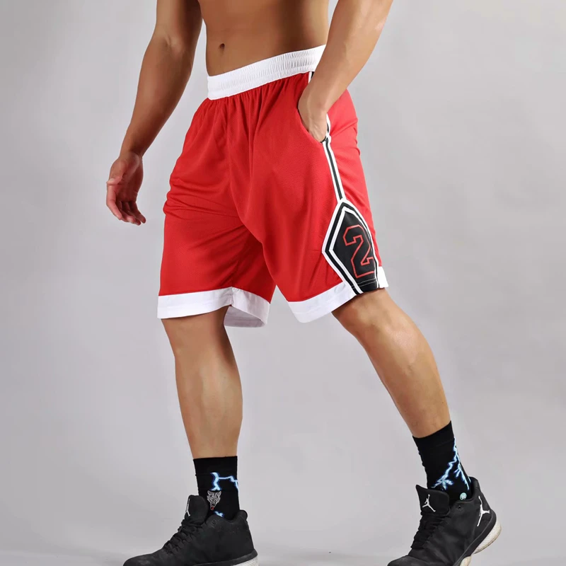 cortos de baloncesto para hombre, Shorts deportivos transpirables con bolsillo y cremallera, para correr y trotar, número 23|Shorts de baloncesto| AliExpress