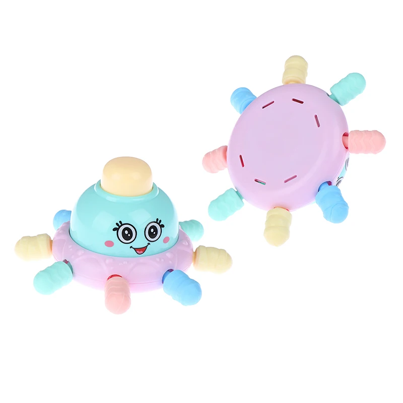 Kawaii Funny Game Boys Girls Gifts Soft Beep Octopus Safety Teether Molar Baby Toys for Kids Newborn Infant Children