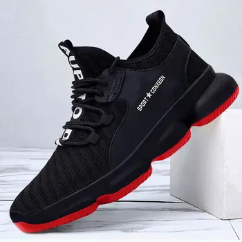 

Trend Men Shoes Sports Casual Shoes Spring Summer Fashion Sneakers Men Flats Fly Weave Breathable Walking Shoes Tenis Homens