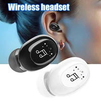 2021 In-Ear Mini niewidoczne prawdziwe bezprzewodowe słuchawki F911 słuchawki z Bluetooth zestaw głośnomówiący zestaw słuchawkowy Stereo TWS wkładka douszna z mikrofonem