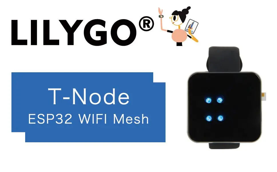 LILYGO®T-nó esp32 wifi mesh bluetooth ESP-MDF para arduino