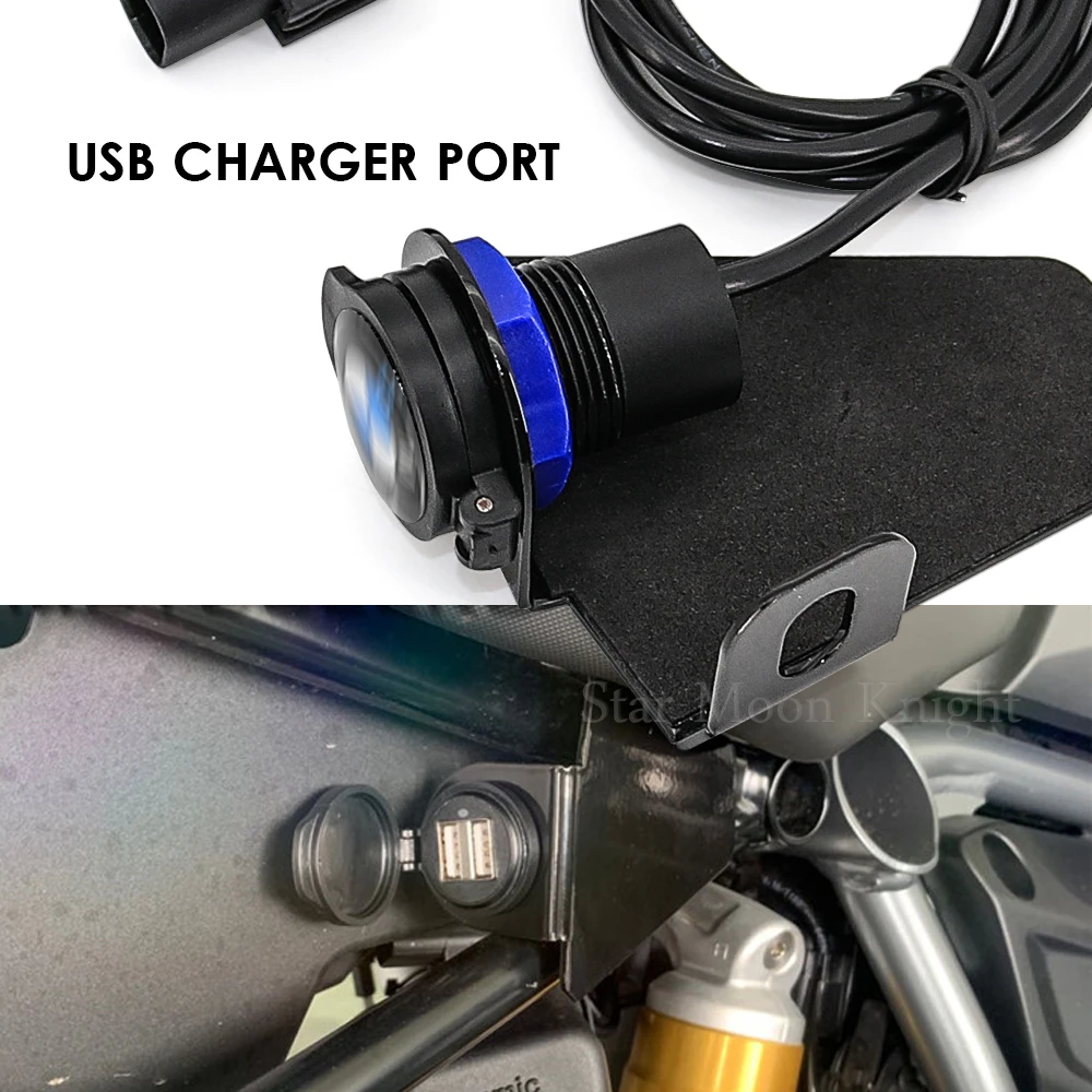 Schnell ladegerät für BMW s1000xr r1250gs  Motorrad-Stecker Dual-USB- Ladegerät kommt-Typ C + USB-Ladegerät-ali express