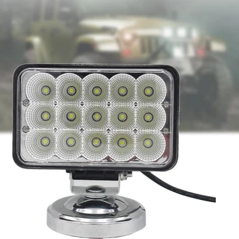

45W LED Work Light Auto Driving Aluminum Alloy Spotlights Off Road Truck 12V Waterproof Fog Lamp