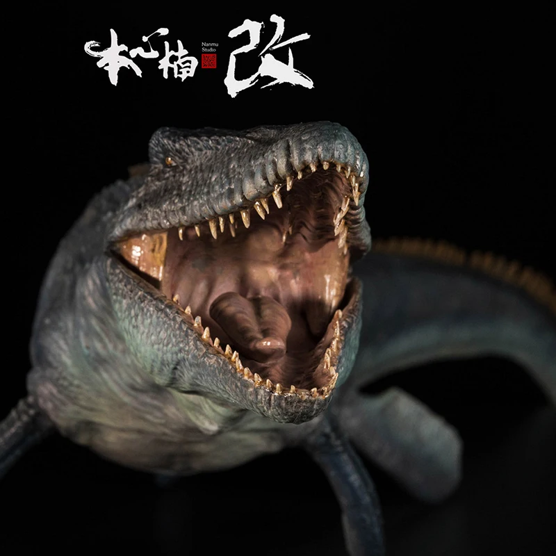 В наличии Nanmu Mosasaurus динозавры Властелин abys1/35 Коллекция игрушек для