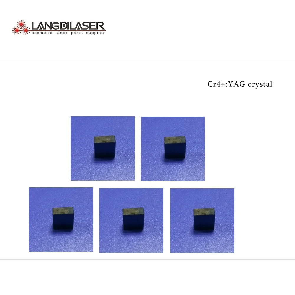 Cr4+: YAG кристалл, Размер: 8*8*4 мм, для Q-switched ND: YAG лазер sytem