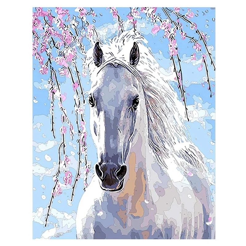 Набор для рисования по номерам взрослых 16 х20 дюймов набор акриловыми красками