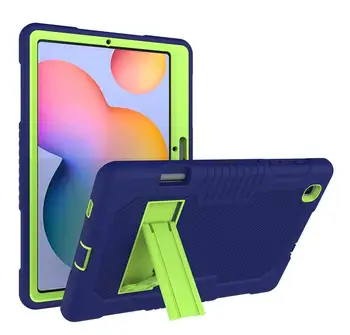 

Shockproof Tablet Cover For Samsung Galaxy Tab S6 Lite 10.4\" SM-P610 P615 Case Heavy Protective Rugged Duty Tablet Stand Cover