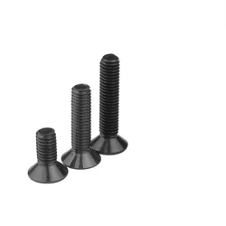 20/50pcs Hexagon Socket Flat Countersunk Head Screw Carbon Steel M2 M2.5 M3 M4 M5 M6 M8 Hex Socket Bolts Machine Screw DIN7991