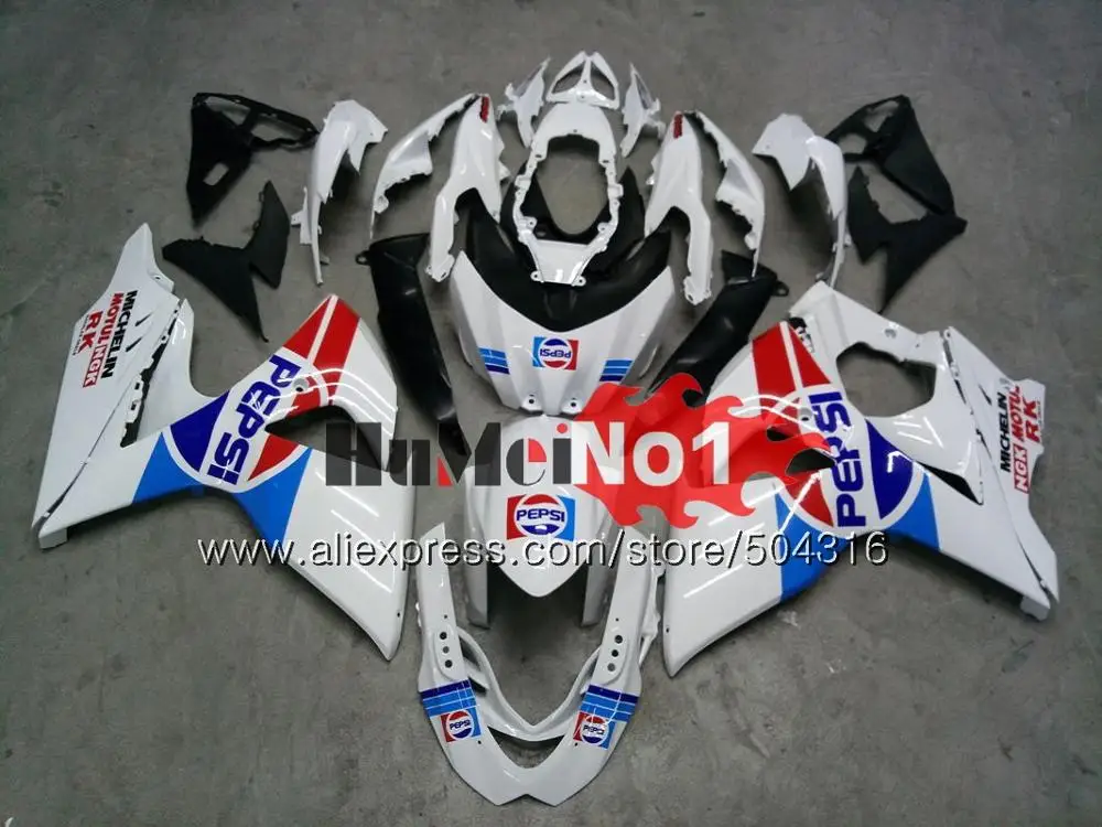 No. 31 Инъекции для SUZUKI GSX-R1000 GSXR 1000 K9 23MC. 1 синий GSXR1000 2009 2010 2011 2012 2013 09, 10, 11, 12, 13 лет, 16 обтекатель oem - Цвет: No. 31