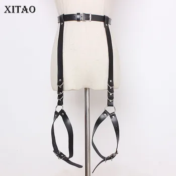 

XITAO Independent Design Leather Belt Chain Elegant Goddess Fan Casual Style 2020 Spring Summer Minority Loose Belts XJ4509
