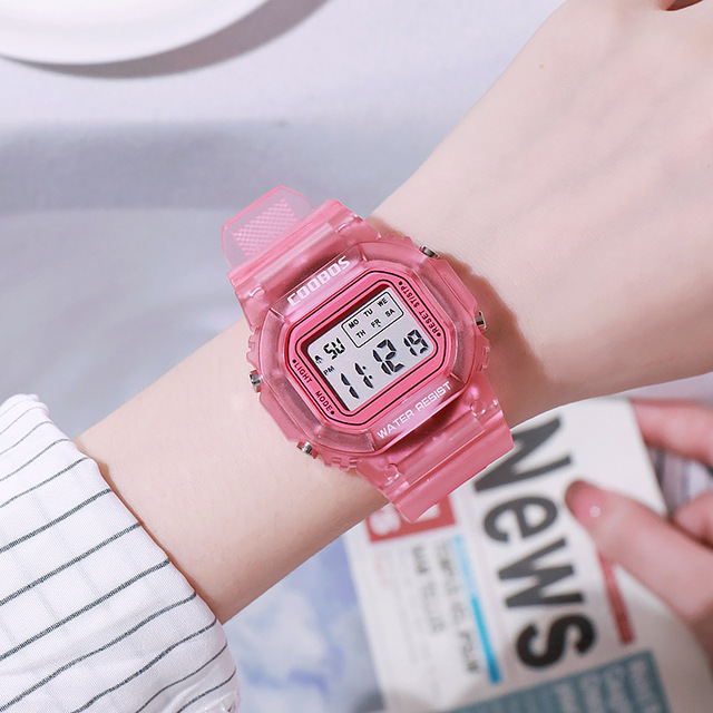 New Fashion Sport Watches For Women Digital Watch Ladies Girls Luminous Wristwatch Waterproof Date Clock Zegarek Damski