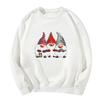 

Spring Autumn New Loose Vogue Kawaii Christmas Elf Sudadera Mujer Hoodie Sweatshirt Women Hip Hop Full Sleeve Sportswear Tops