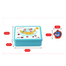 15 шт. игрушка рыбка деревянный магнитный детский игровой набор для рыбалки Рыбная игра развивающая игрушка водная игра Детские рыболовные игрушечные удочки