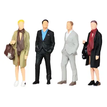 

1:64 Miniatures Action Figures Sand Table Scene Decoration Scene Sand Gentleman Accessories Woman Character Table Model Sat I5S5