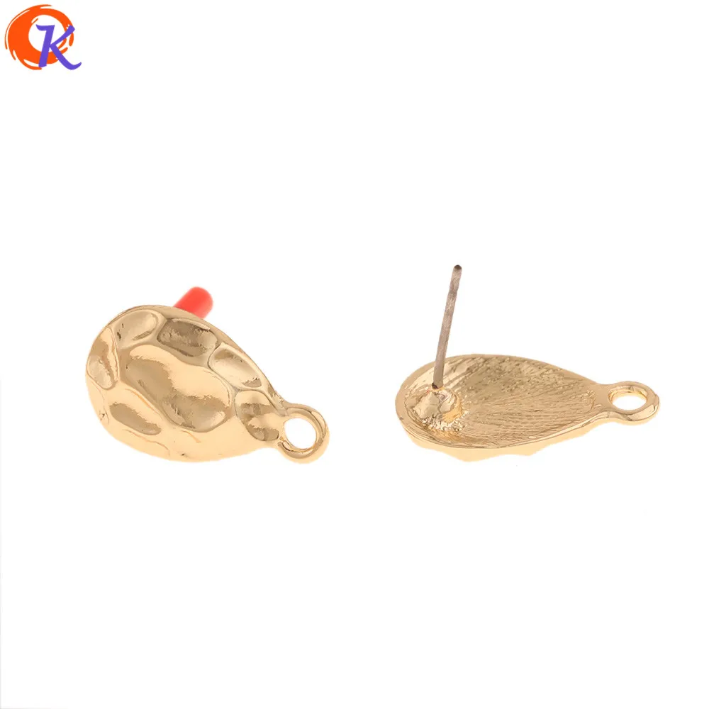 

Cordial Design 100Pcs 11*19MM Jewelry Accessories/Earrings Stud/DIY Parts/Drop Shape/Jewelry Making/Hand Made/Earring Findings