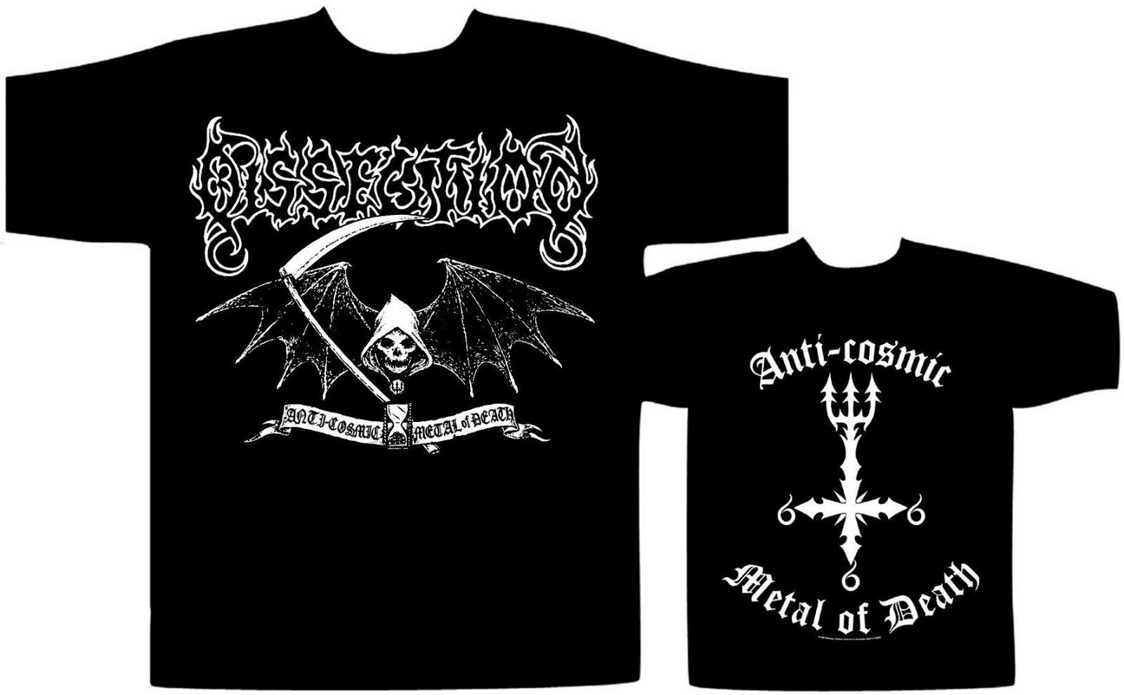 Dissection-Reaper футболка M Bathory Watain темно-похорон Mgla некрофобная печатная Футболка модный бренд Топ тройник