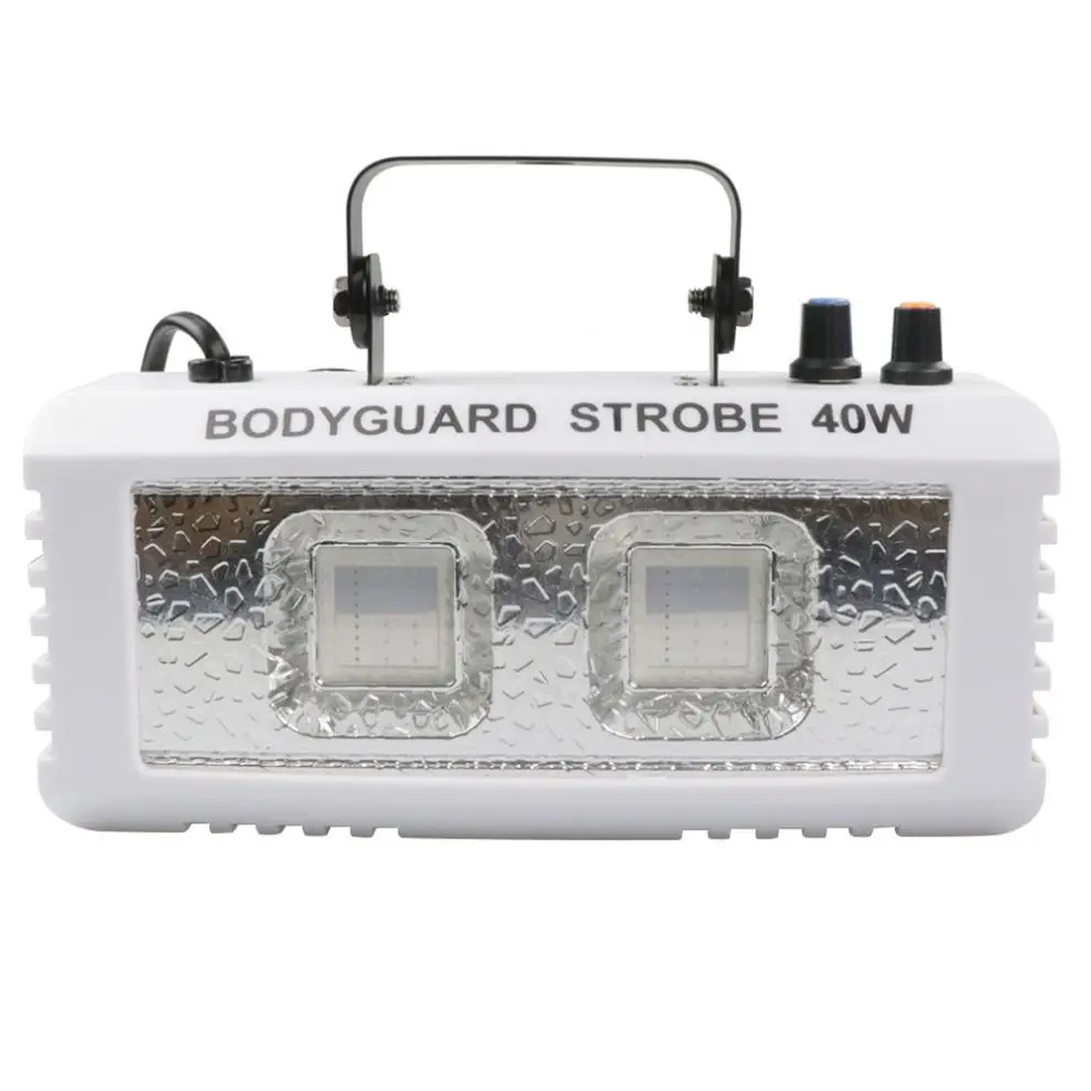 2LED 40 Вт красочные светильник Mini Strobe светильник голос Управление безграничные передачи сценический эффект светильник подходит для вечерние бар Семья KTV